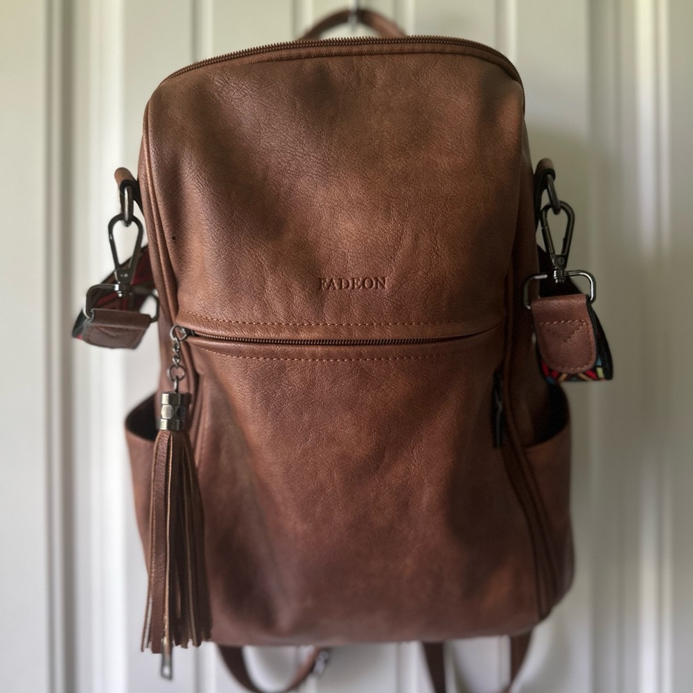 Fadeon backpack purse, very good used condition